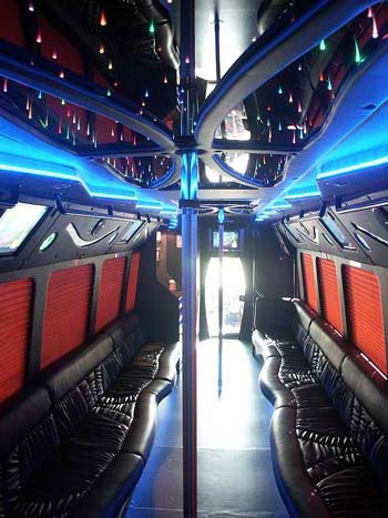 Black 35 Passengers Party Bus NY - NJ